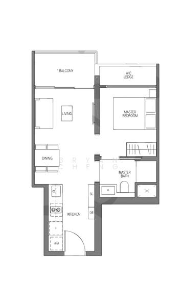 Midtown Modern, 18 Tan Quee Lan Street, 1 Bedroom, 474 sqft, Condominium For Rent, by Bryan Cheng, 25579004 - PropertyGuru.com.sg