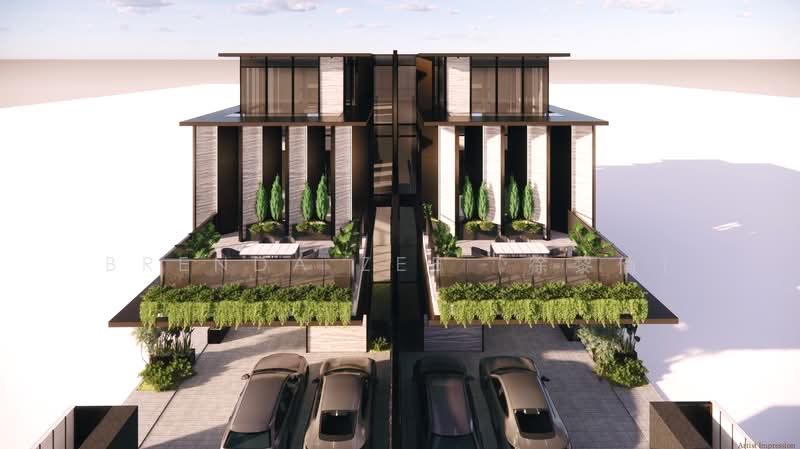 Luxurious New Pair of Semi-Detached with Pool & Lift, East Coast, Aida Street call Brenda Zee 94509938, 6 Bedrooms, 5,900 sqft, Semi-Detached House For Sale, by Brenda Zee (徐黎倫), 25579317 - AIDA STREET, Brand New Semi-Detached with Attic, Pool & Lift (pictures are for illustration only) - PropertyGuru.com.sg