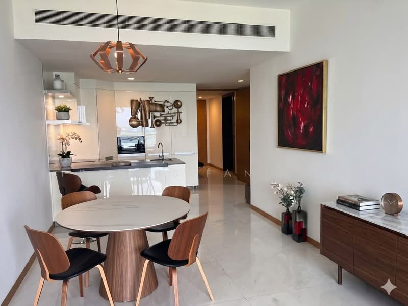 Marina One Residences, 21 Marina Way, 2 Bedrooms, 1,114 sqft, Condominium For Sale, by Francis Fan 范子平, 25580151 - Dining and Kitchen - PropertyGuru.com.sg