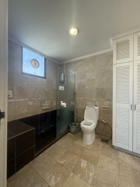 Attached Spacious Master Bathroom