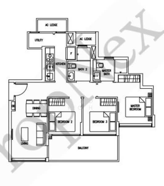 Lattice One, 1 Seraya Crescent, 3 Bedrooms, 872 sqft, Condominium For Sale, by Geraldine Koh, 25581844 - PropertyGuru.com.sg