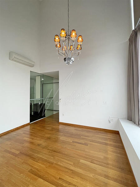 Master Bedroom with Double Volume Ceiling