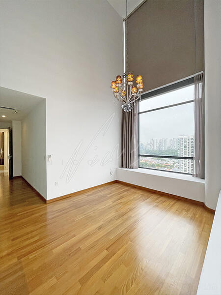 Master Bedroom with Double Volume Ceiling