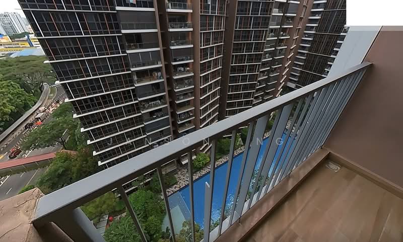 Sims Urban Oasis, 12 Sims Drive, 1 Bedroom, 463 sqft, Condominium For Sale, by Janson Ang, 25582608 - Balcony Pool View - PropertyGuru.com.sg
