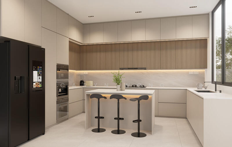 ❤️GIANT⚡️Brand New Luxury Detached Bungalow at Jalan Tua Kong 全新永久地契, , 8 Bedrooms, 12,200 sqft, Bungalow House For Sale, by Caryn Wong, 25582721 - Kitchen - PropertyGuru.com.sg