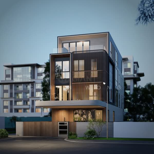 ❤️GIANT⚡️Brand New Luxury Detached Bungalow at Jalan Tua Kong 全新永久地契, , 8 Bedrooms, 12,200 sqft, Bungalow House For Sale, by Caryn Wong, 25582721 - Exterior - PropertyGuru.com.sg