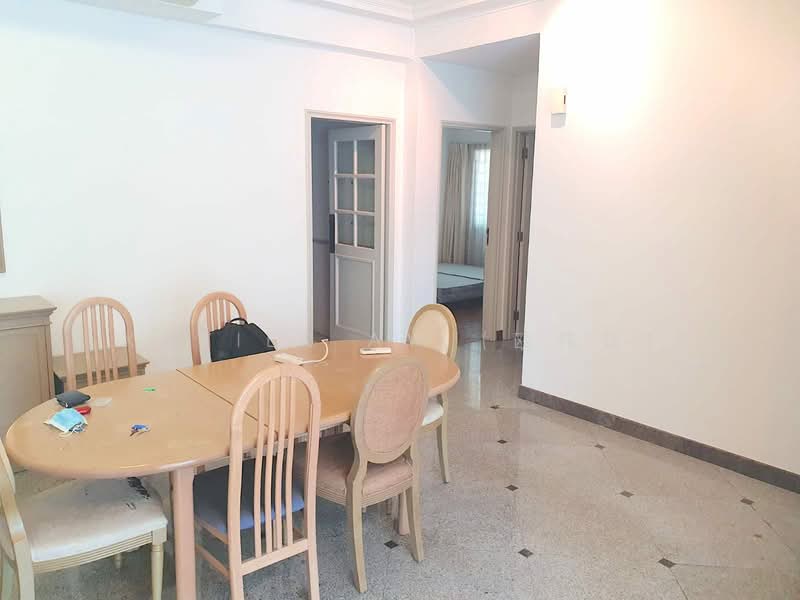 Royal Palm Mansions, 330 Pasir Panjang Road, 3 Bedrooms, 1,238 sqft, Condominium For Rent, by Xavier Aw (欧伟廷), 25582978 - Dining Room - PropertyGuru.com.sg
