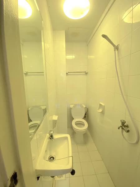 Royal Palm Mansions, 330 Pasir Panjang Road, 3 Bedrooms, 1,238 sqft, Condominium For Rent, by Xavier Aw (欧伟廷), 25582978 - Yard's Bathroom - PropertyGuru.com.sg