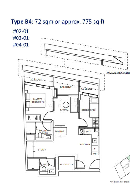The Ranz, 109 Rangoon Road, 2 Bedrooms, 689 sqft, Apartment For Sale, by Patricia Wong, 25584821 - PropertyGuru.com.sg