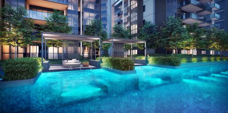 Fourth Avenue Residences, 10 Fourth Avenue, 3 Bedrooms, 915 sqft, Condominium For Rent, by Alvin Tay, 25585273 - Pool - PropertyGuru.com.sg
