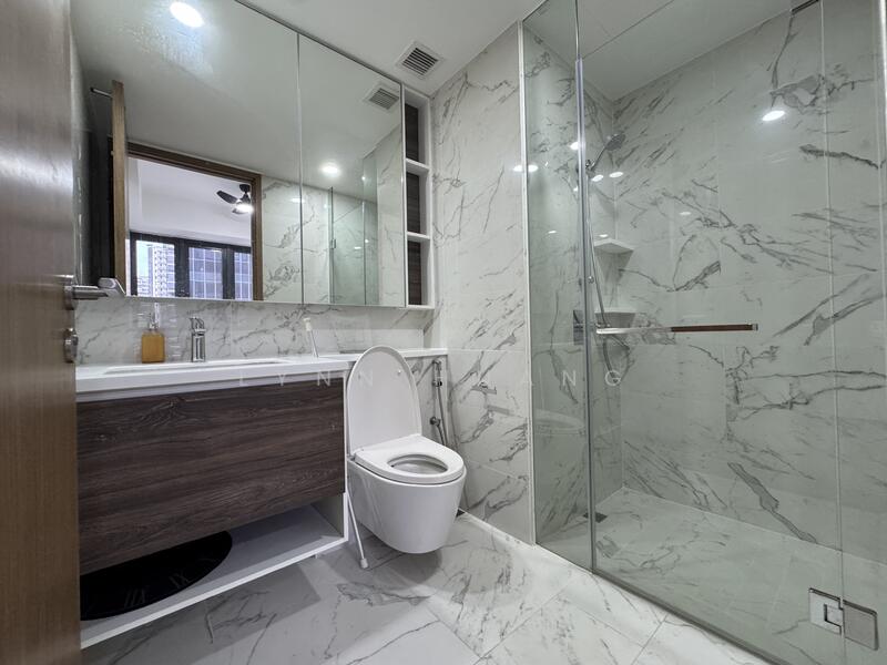 Parc Botannia, 10 Fernvale Street, 2 Bedrooms, 667 sqft, Condominium For Rent, by Lynn Huang, 25585307 - Bathroom - PropertyGuru.com.sg