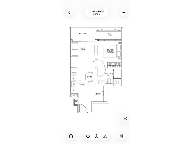 Piccadilly Grand, Northumberland Road, Farrer Park / Serangoon Rd, 1 Bedroom, 517 sqft, Condominium For Sale, by Joanne Law, 25586020 - PropertyGuru.com.sg