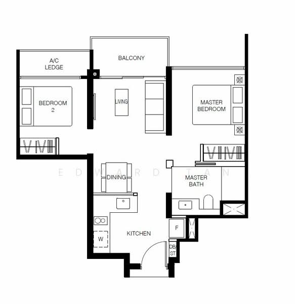 Le Quest, 6 Bukit Batok Street 41, 2 Bedrooms, 592 sqft, Condominium For Rent, by Edward Tan, 25587225 - PropertyGuru.com.sg