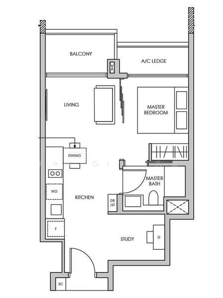 Pasir Ris 8, 10 Pasir Ris Drive 8, Pasir Ris / Tampines, 1 Bedroom, 538 sqft, Condominium For Rent, by Ray Gin 芮儆, 25587247 - PropertyGuru.com.sg