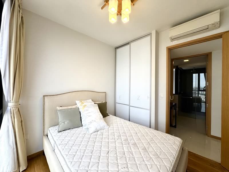 The Trilinq, 28A Jalan Lempeng, 2 Bedrooms, 710 sqft, Condominium For Rent, by Vivienne Zhou, 25588258 - Master Bedroom - PropertyGuru.com.sg