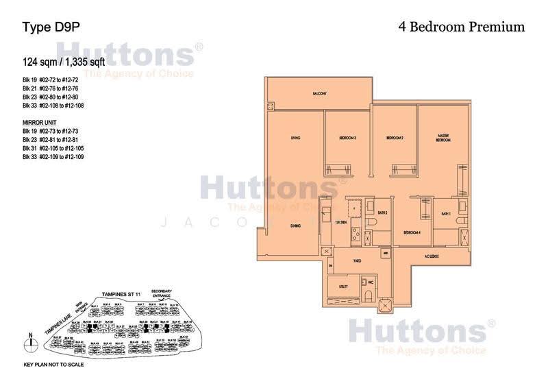 Treasure at Tampines, 19 Tampines Lane, Pasir Ris / Tampines, 4 Bedrooms, 1,335 sqft, Condominium For Rent, by Jacob Tan, 25588905 - PropertyGuru.com.sg