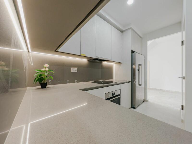 brand new modern kitchen