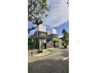 For Rent - 靠近植物园地铁站的美丽现代平房，配有游泳池和电梯 Beautiful Modern Bungalow with Pool and Lift near Botanical Gardens Mrt