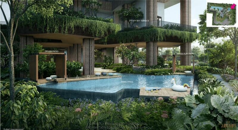 The Arcady At Boon Keng Condominium For Sale at S$ 1,940,078 | PropertyGuru Singapore - Pool