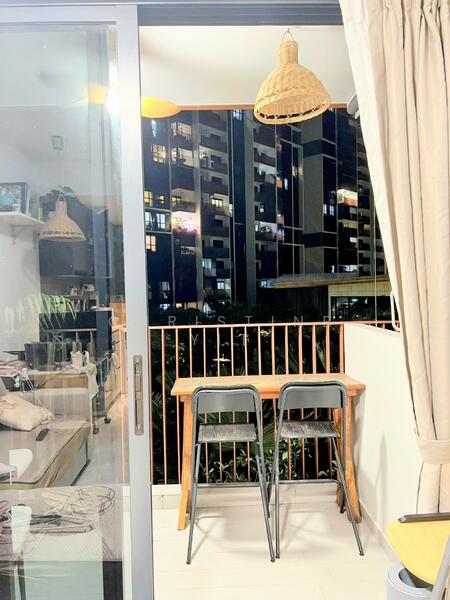 Riverfront Residences, 41 Hougang Avenue 7, 1 Bedroom, 463 sqft, Condominium For Rent, by Christine Yit, 25592401 - Balcony - PropertyGuru.com.sg