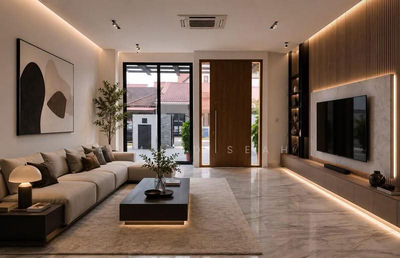 ★ Serangoon Garden Estate ★ Modern, Lovingly Maintained Semi-Detached ★, Serangoon Garden Estate | Tavistock MRT |, Hougang / Punggol / Sengkang, 4 Bedrooms, 4,000 sqft, Semi-Detached House For Sale, by Edmund Seah, 25592410 - Living Room - PropertyGuru.com.sg