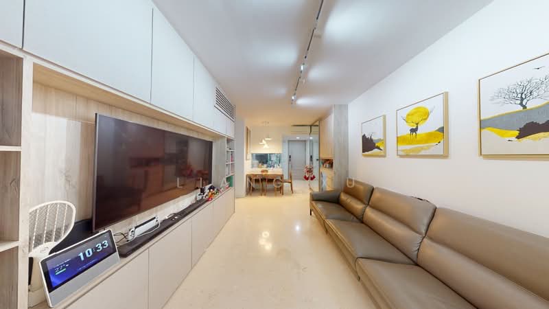 Sophia Hills, 7 Mount Sophia, 3 Bedrooms, 1,012 sqft, Condominium For Rent, by Liang Xu, 25593040 - Living Room - PropertyGuru.com.sg
