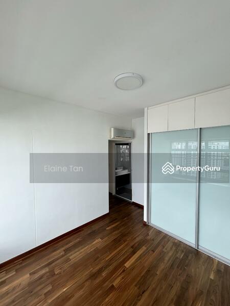 Master bedroom with fitted wardrobe