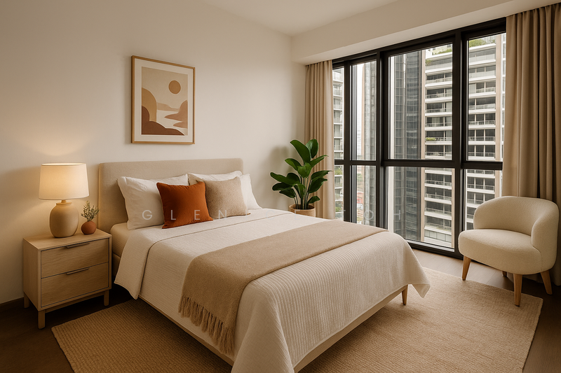 Bedroom  Artist impression