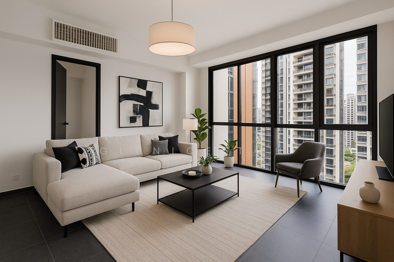 Living Room Artist impression