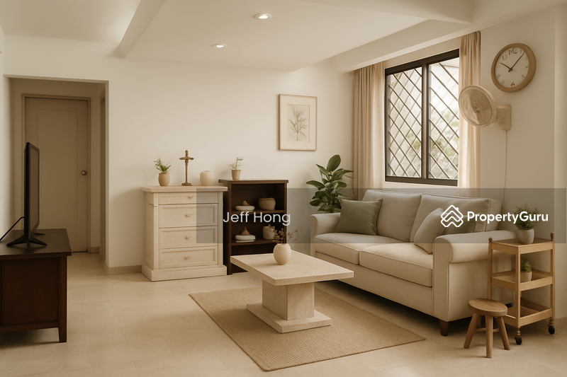 Living Room - Artist Impression 