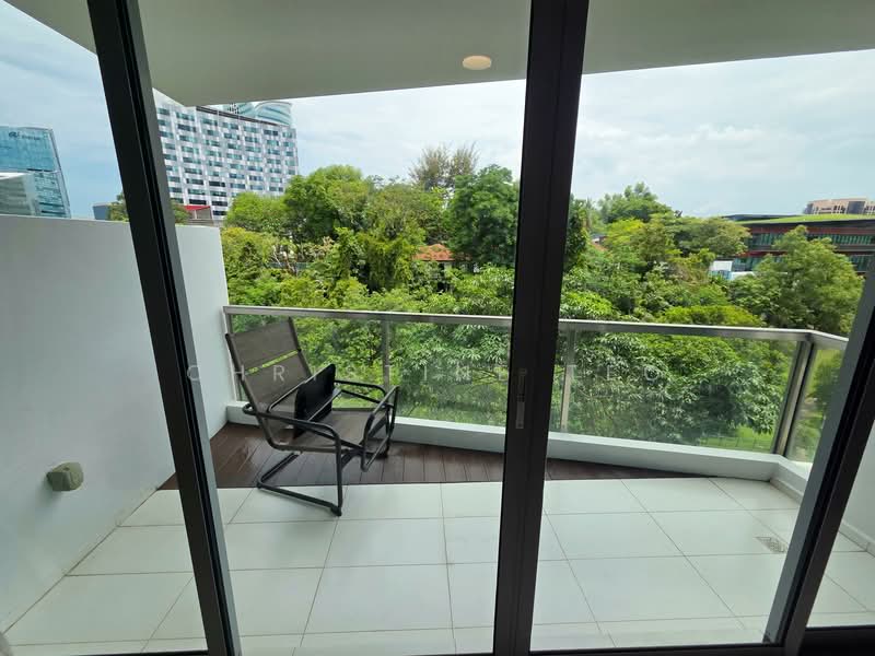 One-North Residences, 7 One-North Gateway, 2 Bedrooms, 1,033 sqft, Apartment For Rent, by Christine Teo, 25600591 - Balcony - PropertyGuru.com.sg