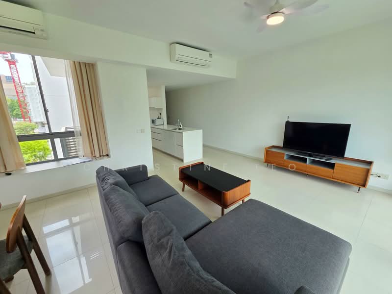 One-North Residences, 7 One-North Gateway, 2 Bedrooms, 1,033 sqft, Apartment For Rent, by Christine Teo, 25600591 - Living Room - PropertyGuru.com.sg