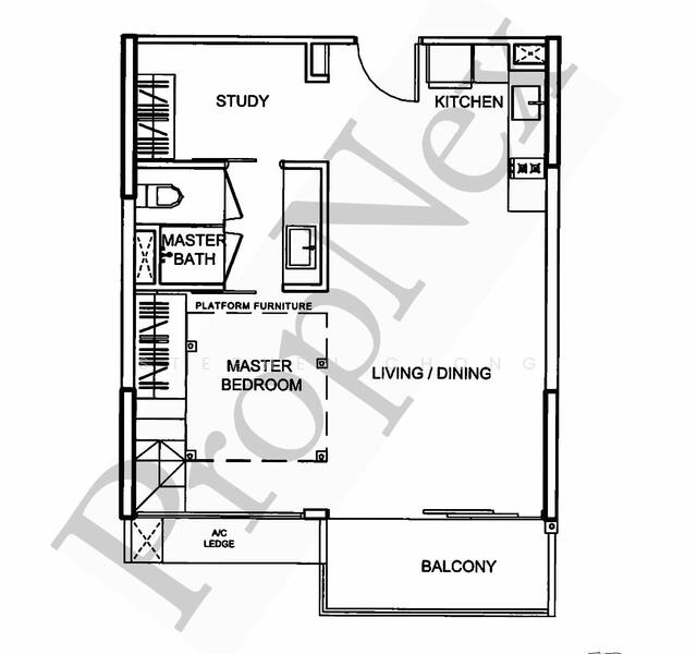 Watertown, 71 Punggol Central, 1 Bedroom, 603 sqft, Condominium For Rent, by Stephen Chong, 25602148 - PropertyGuru.com.sg