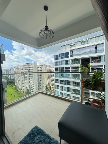 A Treasure Trove, 70 Punggol Walk, 2 Bedrooms, 775 sqft, Condominium For Rent, by Jennifer Ng, 25602809 - Balcony - PropertyGuru.com.sg
