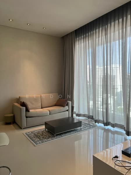 Scotts Square, 6 Scotts Road, 1 Bedroom, 635 sqft, Apartment For Rent, by Bendon Tan, 25603781 - Living Room - PropertyGuru.com.sg