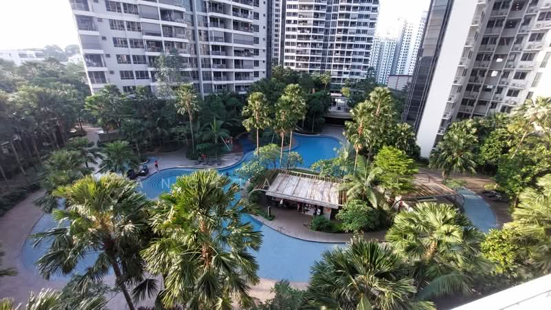 High Park Residences, 31 Fernvale Road, 1 Bedroom, 452 sqft, Condominium For Rent, by Angela Chan, 25604339 - Pool - PropertyGuru.com.sg