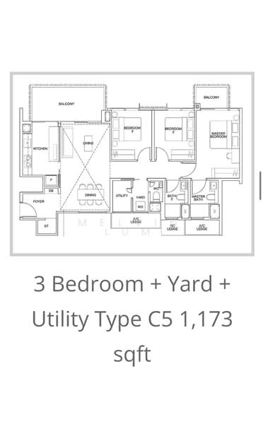 KI Residences At Brookvale, 16 Brookvale Drive, 3 Bedrooms, 1,173 sqft, Condominium For Rent, by Melvin Lum, 25605689 - PropertyGuru.com.sg