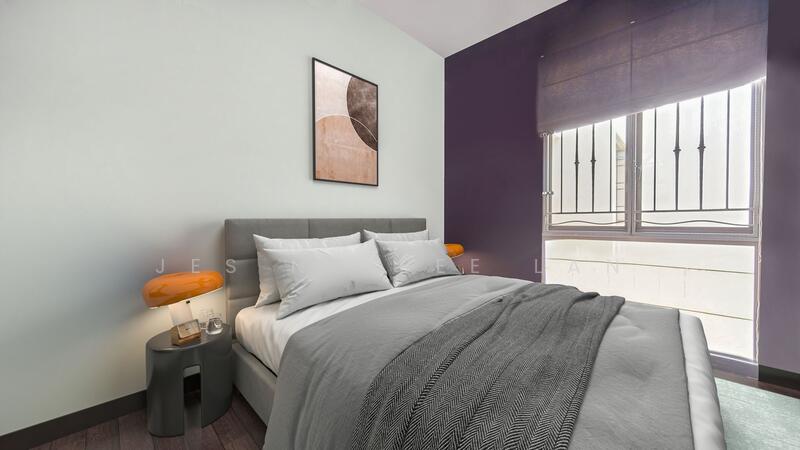 Artist impression for bedroom