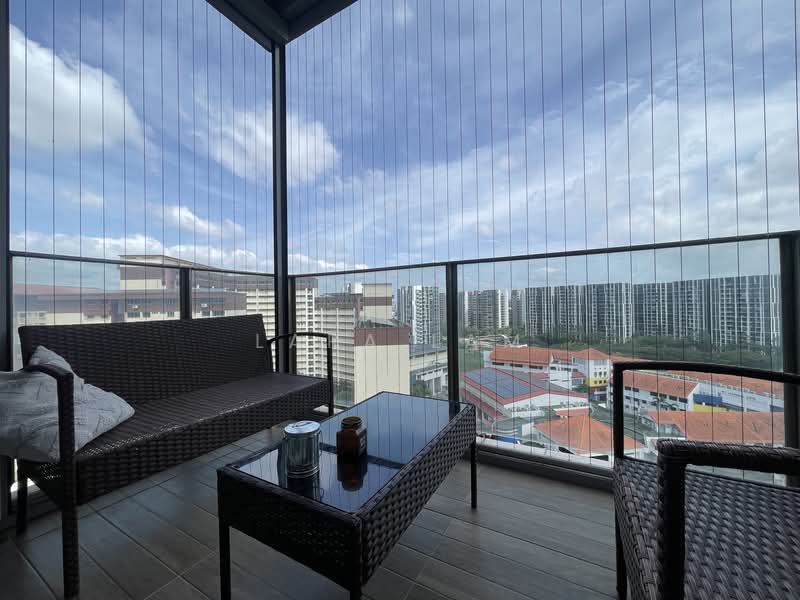 Oasis Garden Condominium For Sale at S$ 1,688,888 | PropertyGuru Singapore - Balcony