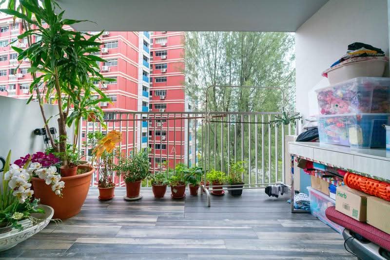 Oasis @ Elias, 60 - 72 Elias Road, Pasir Ris / Tampines, 3 Bedrooms, 1,206 sqft, Condominium For Rent, by Aki ., 25608220 - Balcony - PropertyGuru.com.sg