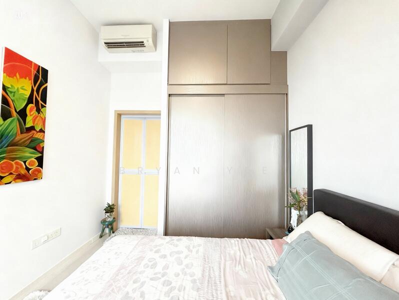 Current wall is light purple - picture depicting white walls.