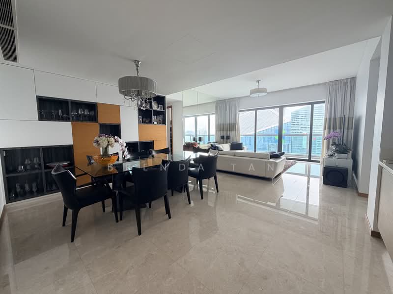 Marina Bay Residences, 18 Marina Boulevard, 3 Bedrooms, 1,636 sqft, Condominium For Rent, by Brenda Tan, 25609658 - Living Room - PropertyGuru.com.sg
