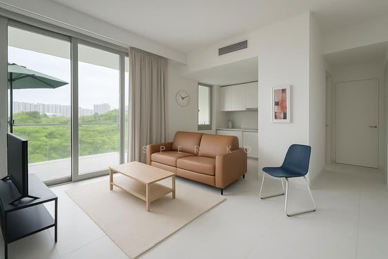 Reflections at Keppel Bay, 3 Keppel Bay View, 2 Bedrooms, 1,066 sqft, Condominium For Sale, by Jasper Koh, 25610987 - Living hall - PropertyGuru.com.sg