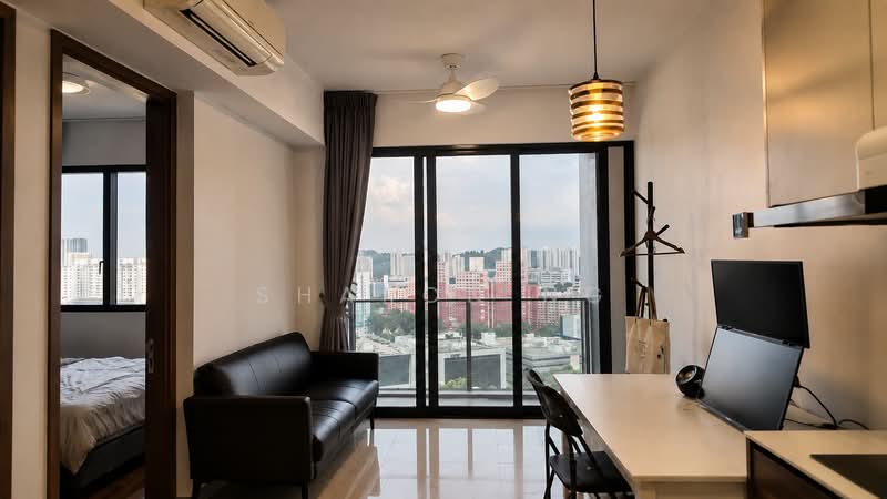 Stirling Residences, 21 Stirling Road, 1 Bedroom, 441 sqft, Condominium For Rent, by Sharon Ng, 25611418 - Living Room - PropertyGuru.com.sg