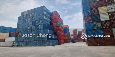 For Rent - Open Yard, Concrete Floor, West , Container Yard
