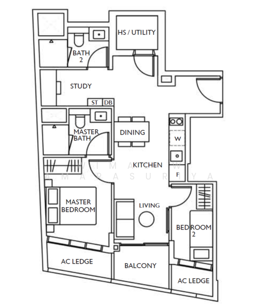 The Ranz Apartment For Sale at S$ 1,614,000 | PropertyGuru Singapore