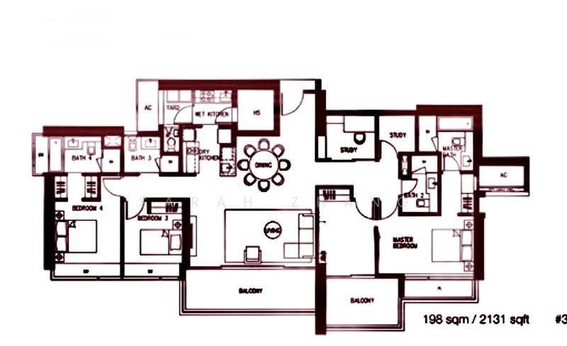 Concourse Skyline, 298 Beach Road, Beach Road / Bugis / Rochor, 3 Bedrooms, 2,131 sqft, Condominium For Rent, by Sarah Zhang, 25612191 - PropertyGuru.com.sg