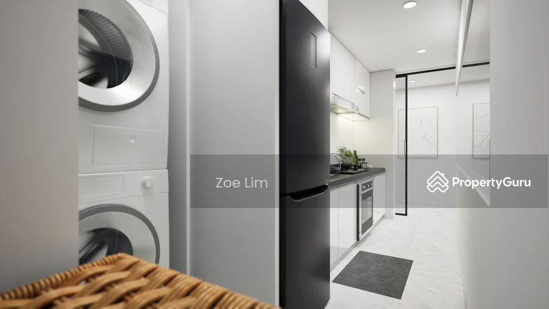 Rendered Photo for Enclosed Kitchen, this photos is for illustration purposes only.