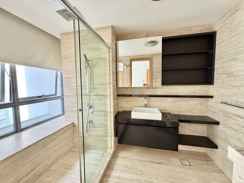 Luma, 6 River Valley Grove, 2 Bedrooms, 1,173 sqft, Condominium For Rent, by Stella Koh, 25614884 - Master Bathroom - PropertyGuru.com.sg