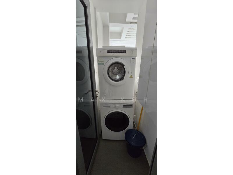 Washer and dryer